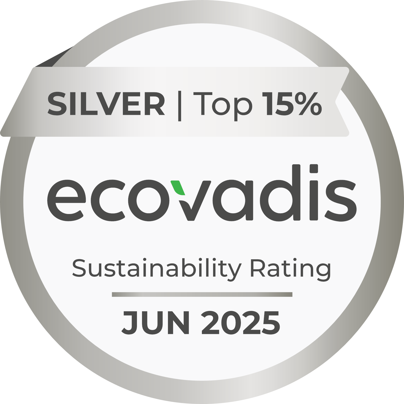 EcoVadis 2025 Siegel